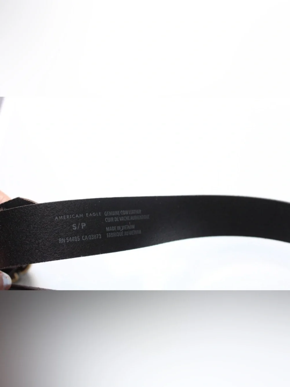 American Eagle leather belt